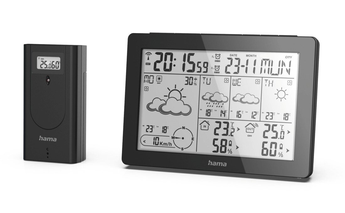 Zegar stacji Hama Meteotime