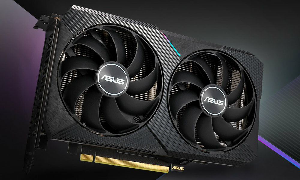 ASUS Dual GeForce RTX 3060 V2 OC Edition 12GB baner