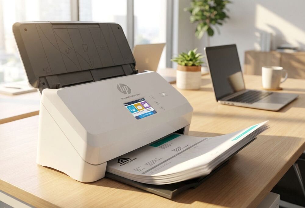 Skaner HP HP ScanJet Pro N4000 snw1.