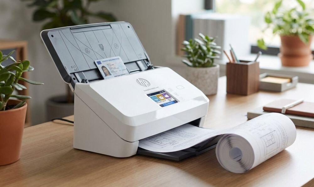 Skaner HP HP ScanJet Pro N4000 snw1.
