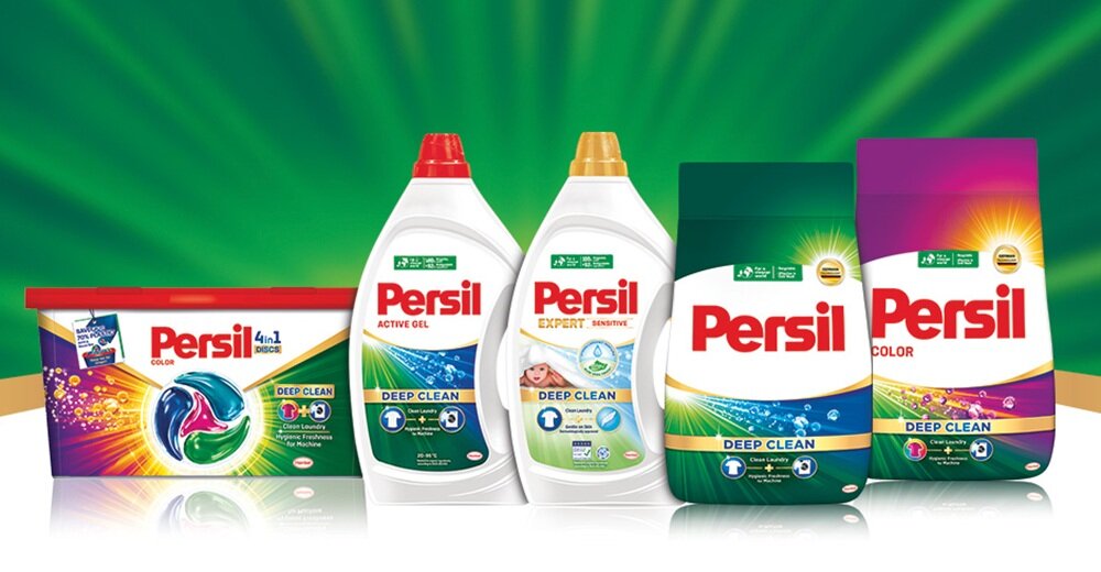 Kapsułki do prania PERSIL Power Caps Color 33 szt. czyste pranie, w  niskiej temperaturze, higieniczna świeżość pralki, wydajność