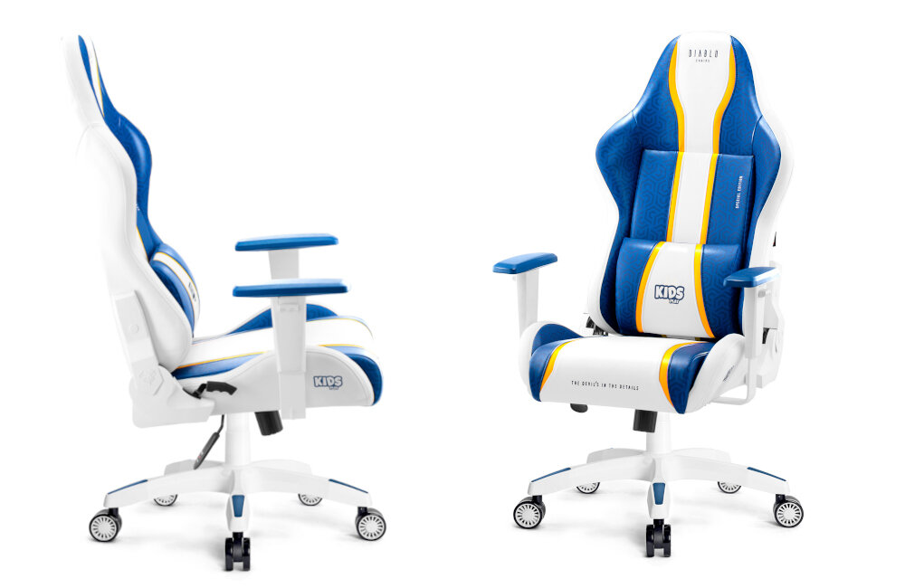 Fotel DIABLO CHAIRS X-One 2.0 Aqua oparcie regulacja wysokosci
