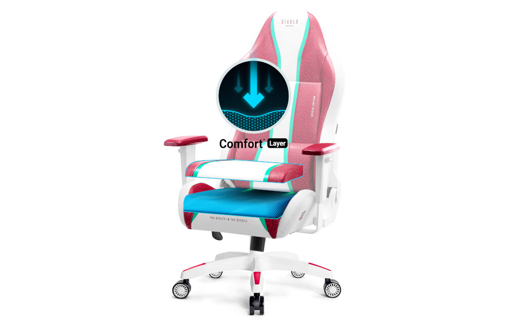 Fotel DIABLO CHAIRS X-One 2.0 Candy komfort