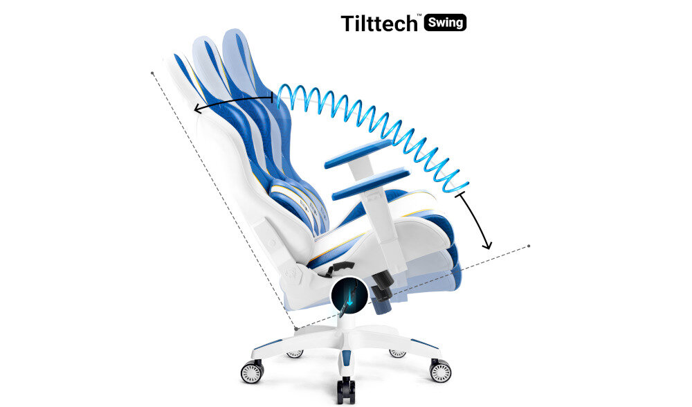 Fotel DIABLO CHAIRS X-One 2.0 Aqua ergonomia wygoda bezpieczenstwo