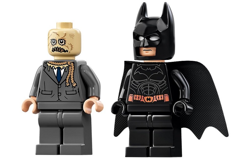 LEGO DC Batman Tumbler starcie ze Strachem na Wróble 76239 Minifigurki na pokładzie