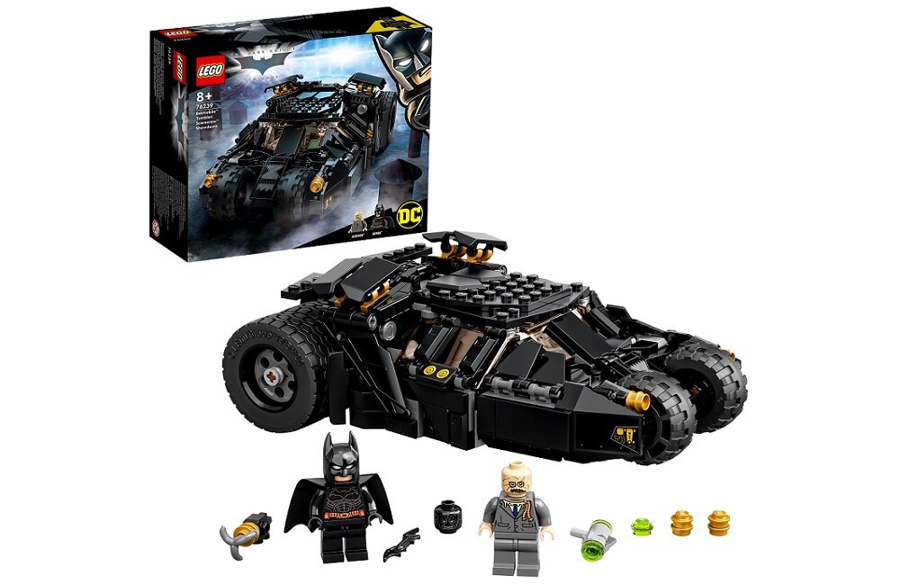 LEGO DC Batman Tumbler starcie ze Strachem na Wróble 76239 Zabawa napędzana wyobraźnią
