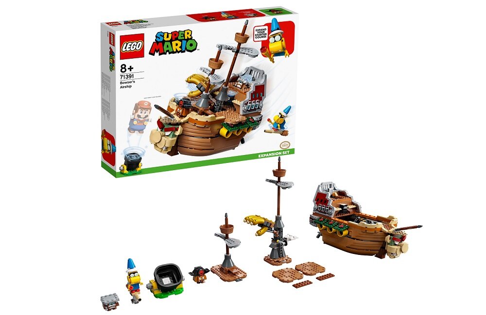 LEGO Super Mario Sterowiec Bowsera zestaw dodatkowy 71391