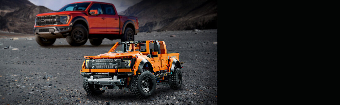 LEGO Technic Ford F-150 Raptor 42126 produkowane od 1948 roku nowa wersja wolu roboczego