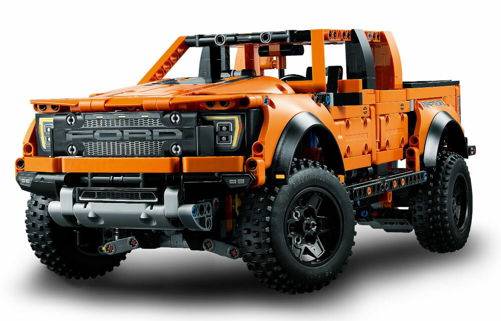 LEGO Technic Ford F-150 Raptor 42126 zasady inzynierii swiat inzynierii realistycznie poruszanie sie mechanizmow
