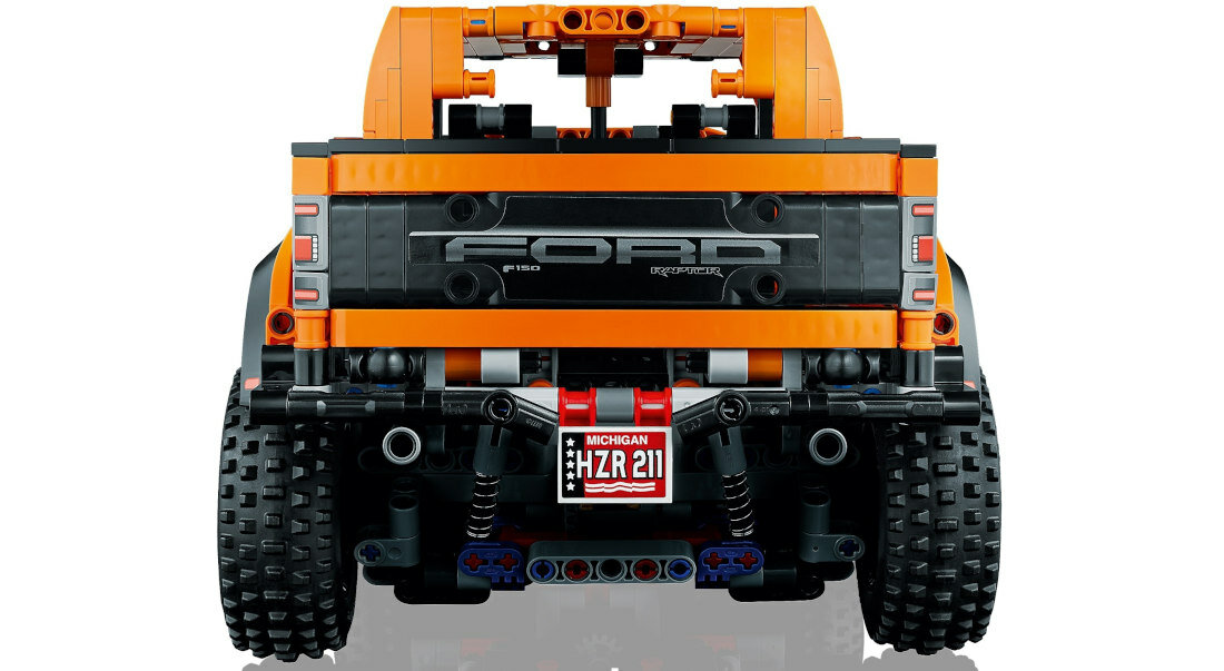 LEGO Technic Ford F-150 Raptor 42126 niezmiennie od 1958 roku wysoka jakosc standardy branzowe
