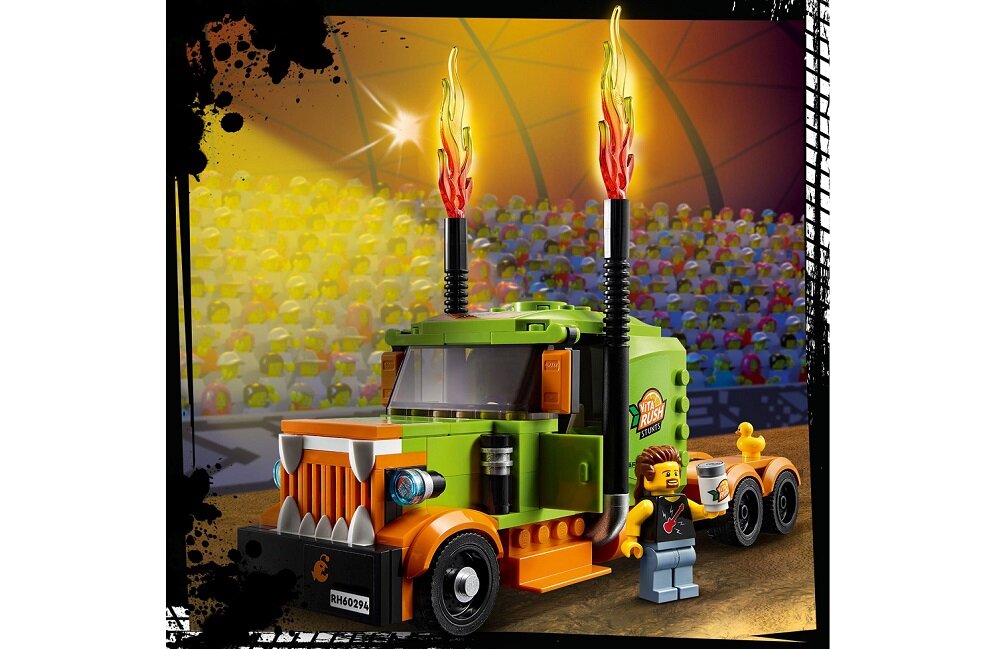 LEGO City Ciężarówka kaskaderska 60294 Łącz z wybranymi zestawami