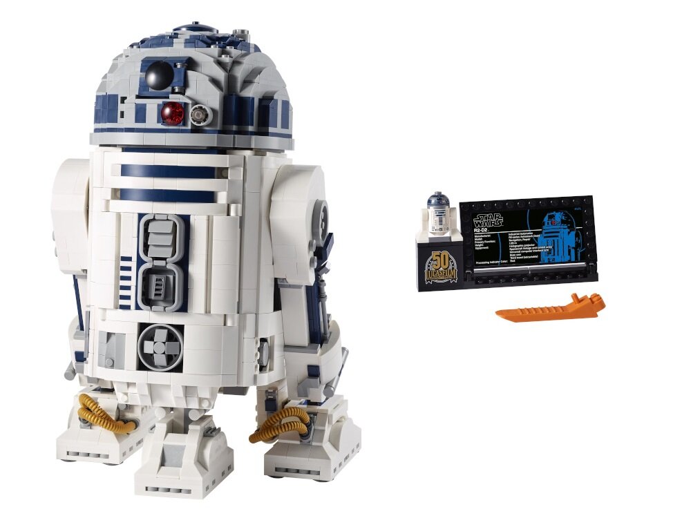 LEGO Star Wars R2-D2 75308 klocki LEGO wysoka jakość wykonania poddawane specjalistycznym testom wytrzymałościowym solidnie przebadane spełniają najwyższe standardy bezpieczeństwa