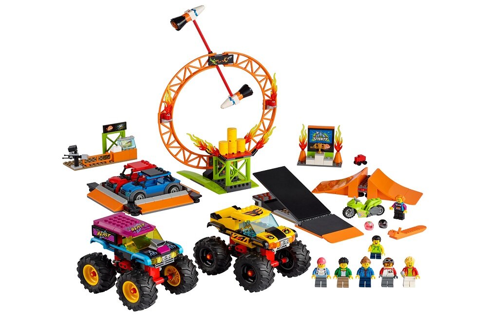 LEGO City Arena pokazów kaskaderskich 60295 Wysoka jakość i bezpieczeństwo