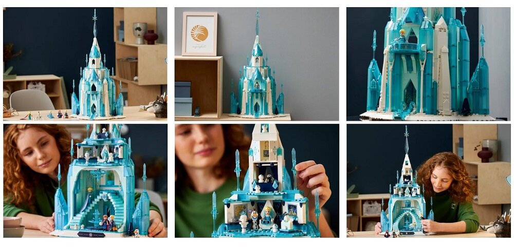 LEGO Disney Princess Lodowy zamek 43197 Proste instrukcje