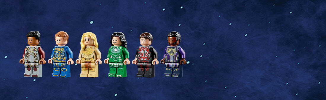 LEGO Marvel Eternals - Domo powstaje 76156 niezmienie od 1958r wysoka jakosc standardy branzowe