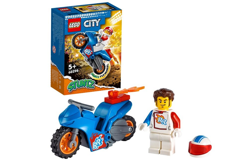 LEGO City Rakietowy motocykl kaskaderski 60298 Nie martw się o usterki