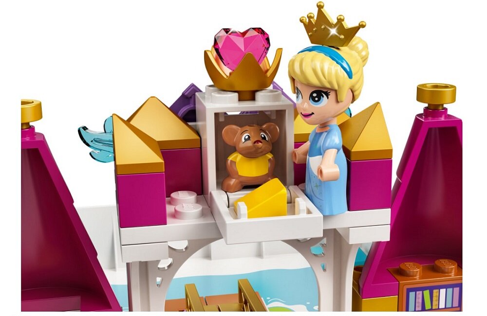 LEGO Disney Princess Książka z przygodami Arielki Belli Kopciuszka i Tiany 43193 Gwarancja jakości