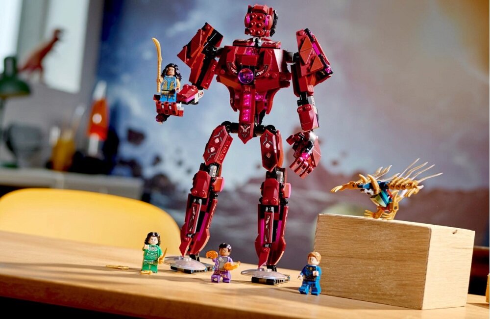 LEGO Marvel Przedwieczni W cieniu Arishem 76155 Walka dobra ze złem
