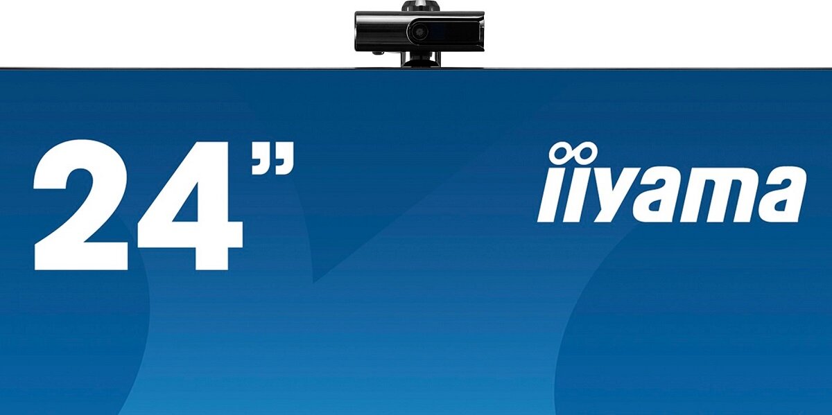 Monitor IIYAMA ProLite XUB2490HSUC-B1 24 1920x1080px IPS 4 ms Kamera internetowa, głośniki i mikrofon 