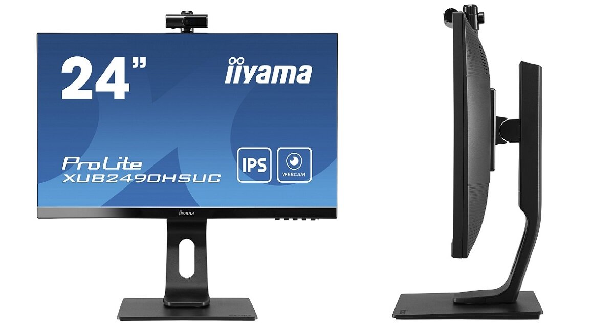 Monitor IIYAMA ProLite XUB2490HSUC-B1 24 1920x1080px IPS 4 ms Kensington Lock