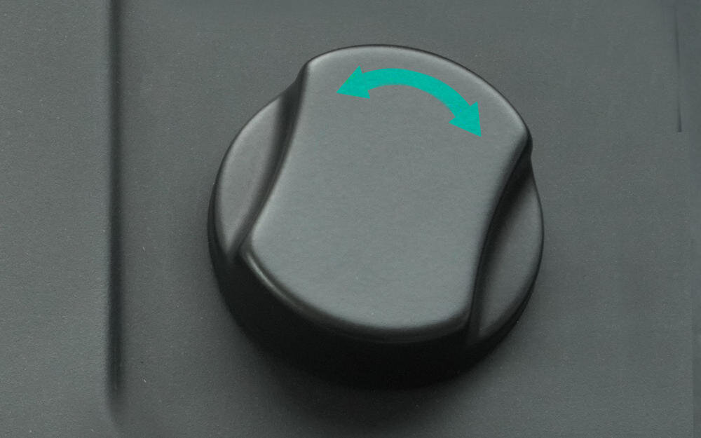 DEANTE Magnetic ZRM-N113 system automatyczne zamknięcie odpływ pokrętło sterownik woda