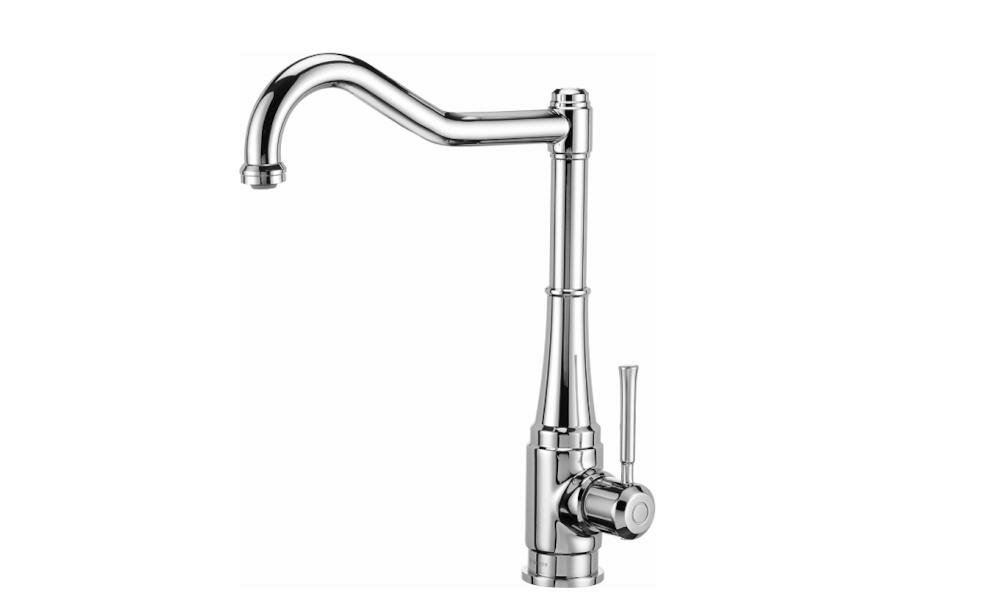 DEANTE obrotowa wylewka bateria kuchenna stojąca nowoczesny styl kuchnia elastyczna jednodźwigniowa