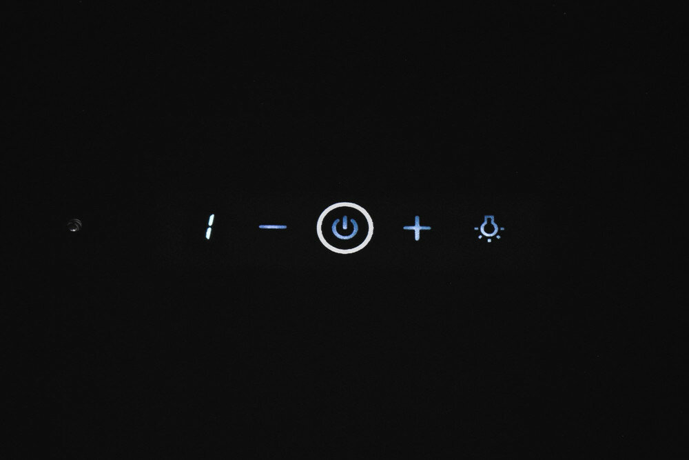 Okap GÖTZE & JENSEN VH661XT Czarny regulacja panel sterowania