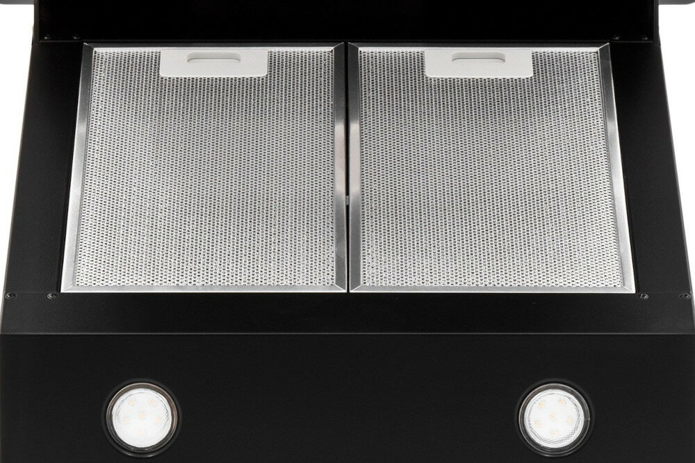 Okap GÖTZE & JENSEN VH661XT Czarny filtr aluminiowy