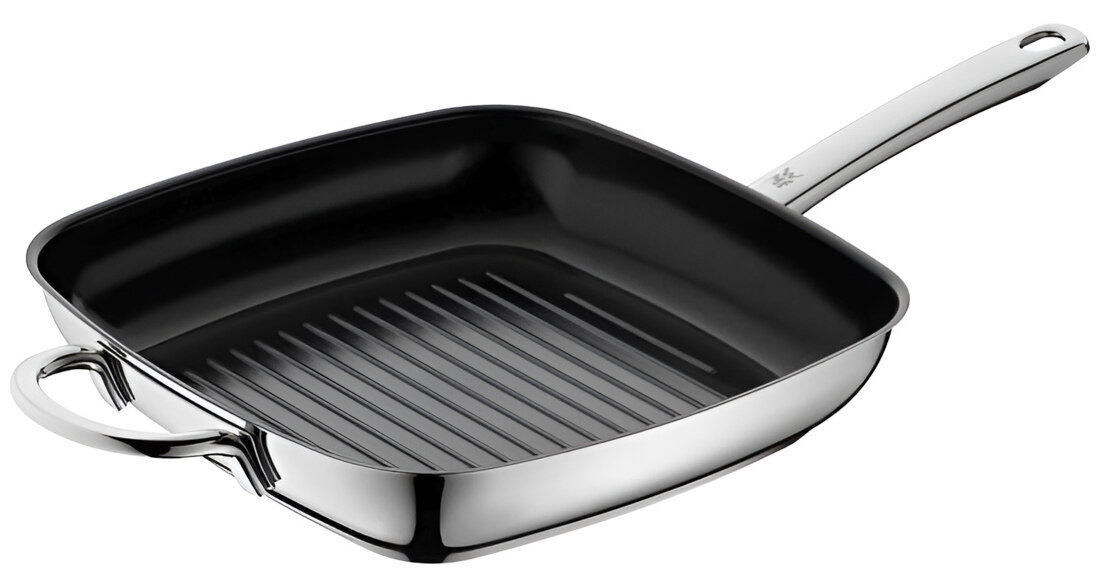 Patelnia grillowa WMF Durado 07.4844.6021 28 cm uchwyty przenoszenie wygoda