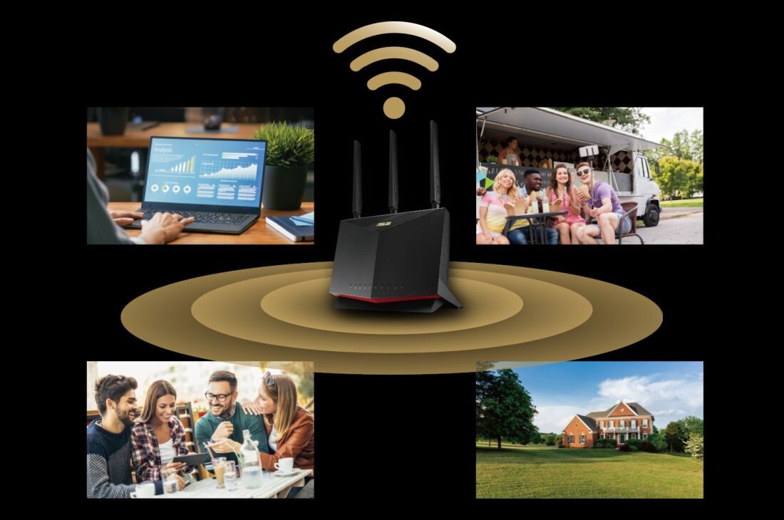 Router ASUS 4G-AC86U - Router