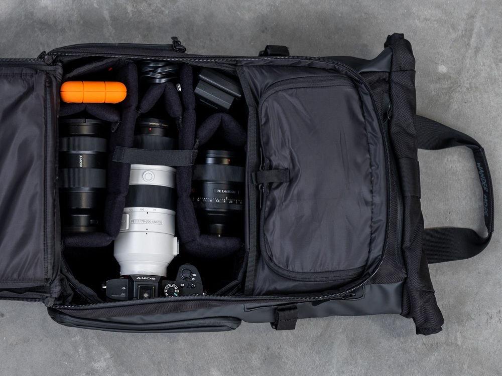 Plecak WANDRD All-new Prvke 31 Czarny Photo Bundle Essential pas biodrowy paski na akcesoria wkład na aparat