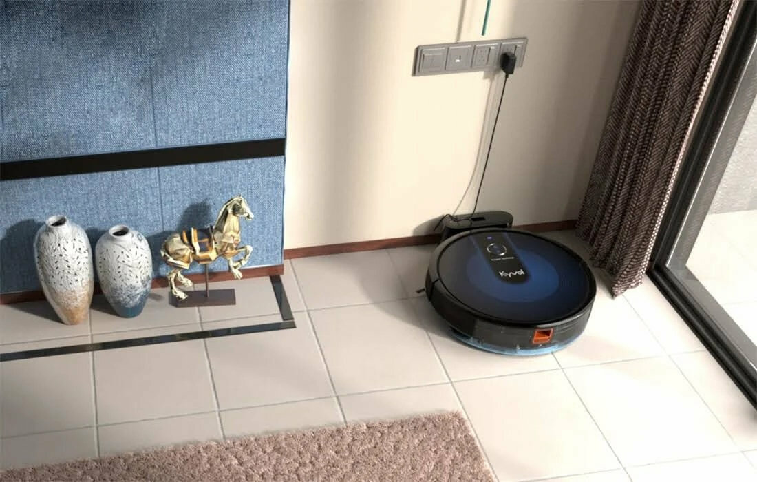 Robot sprzatajacy KYVOL E31 kompaktowa obudowa wysokosc 7,2 cm