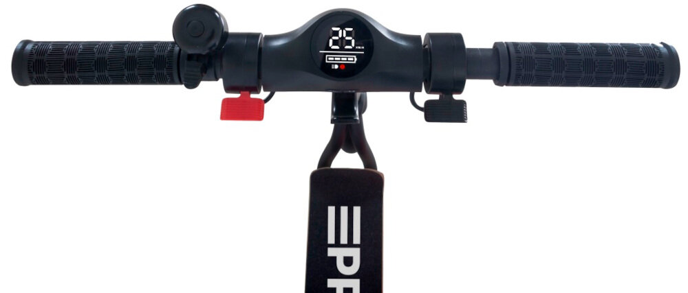 Hulajnoga elektryczna PRIME3 EES22 Czarny aluminiowa duzy antyposlizgowy podest do 100 kg