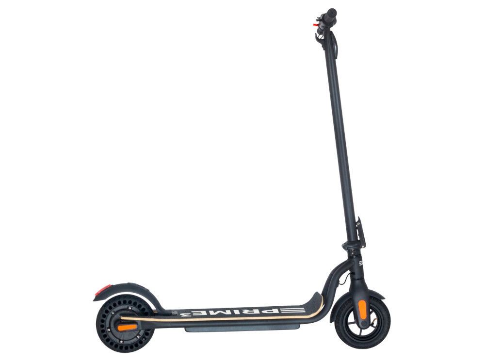 Hulajnoga elektryczna PRIME3 EES22 Czarny sygnał dzwiekowy dzwonek polautomatyczny tempomat ustawic utrzymac stala predkosc jazdy wlaczaie po 6 sekundach zwiekszone bezpieczenstwo oszczednosc energii