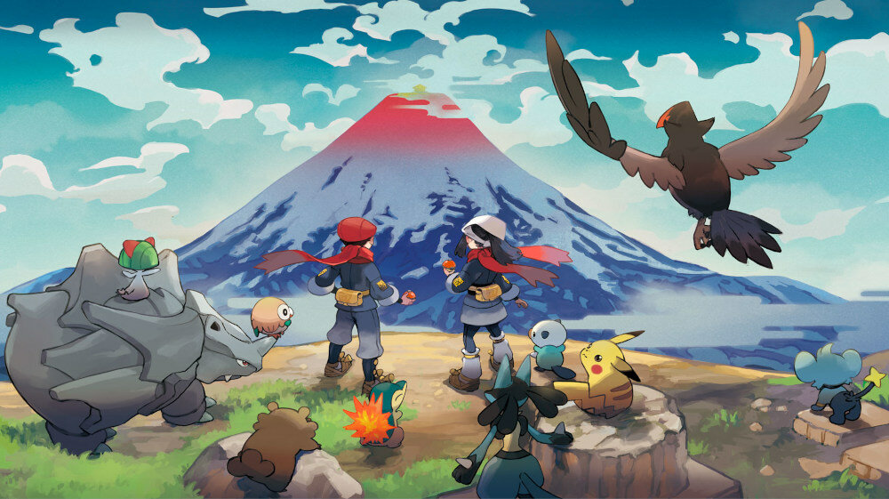 Pokemon Legends: Arceus Gra połowy celowanie poke ball