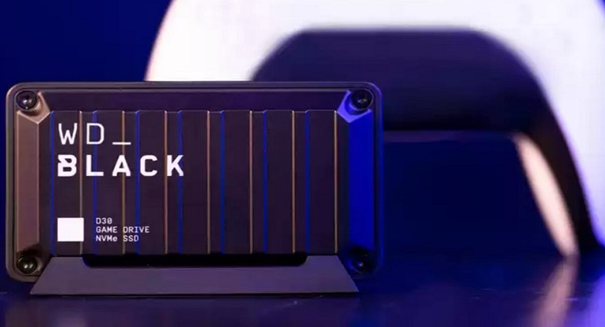 Dysk WD Black D30 Game Drive Stworzony z myślą o graczach ponaga zwiększyć ogólną wydajność