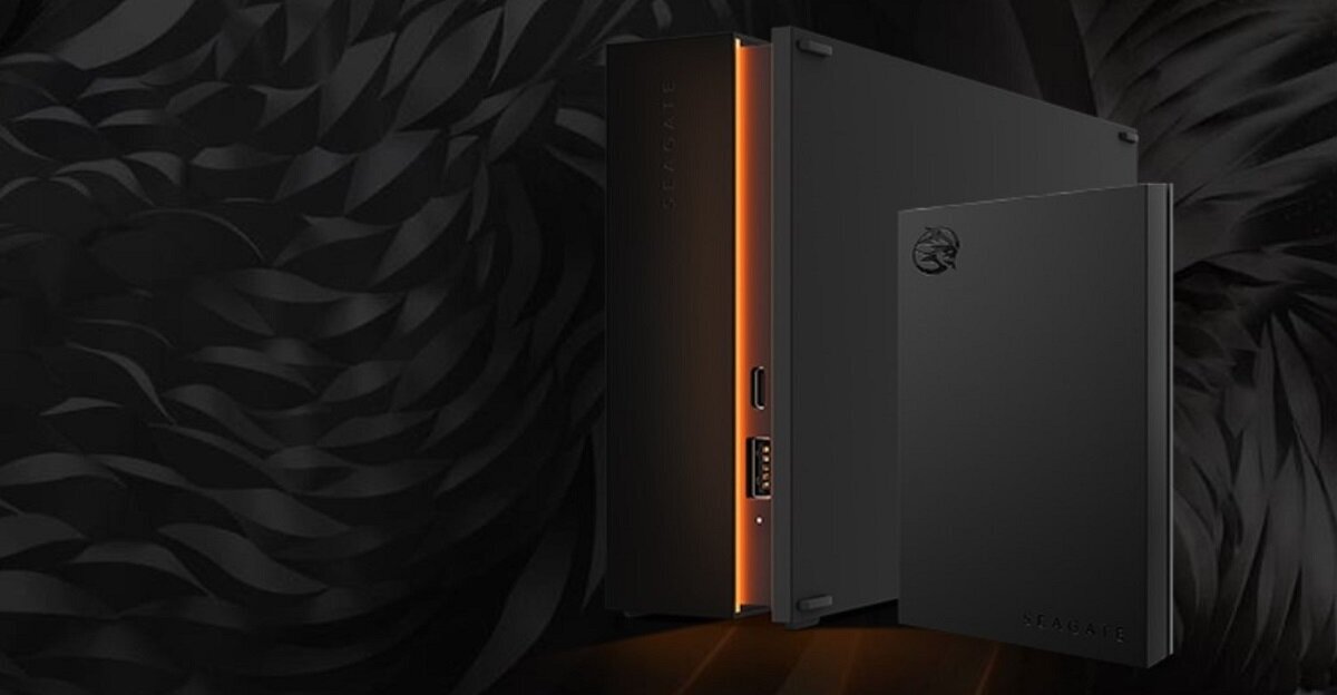 Dysk SEAGATE FireCuda Gaming Podświetlenie RGB interfejs USB 3.0 czarny HDD dla gamerów bask-up Wymiary waga kolor pojemność