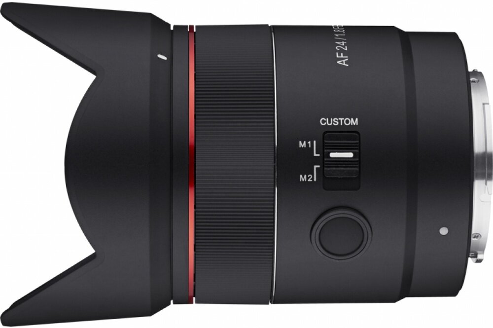 Obiektyw SAMYANG AF 24 mm F-1.8 Przycisk