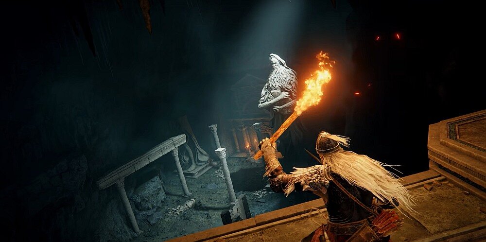 Elden Ring Gra rozgrywka akcja rpg postacie fabuła kampania konsola pc xbox 4k ftp bronie mapa 