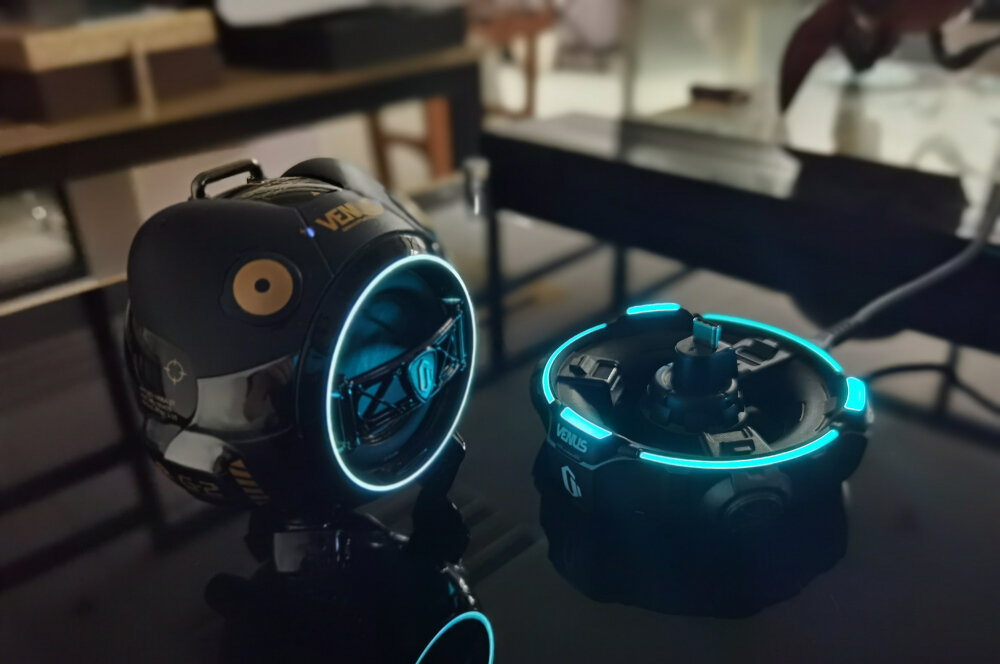 Głośnik mobilny GRAVASTAR Venus kolory podświetlenie RGB