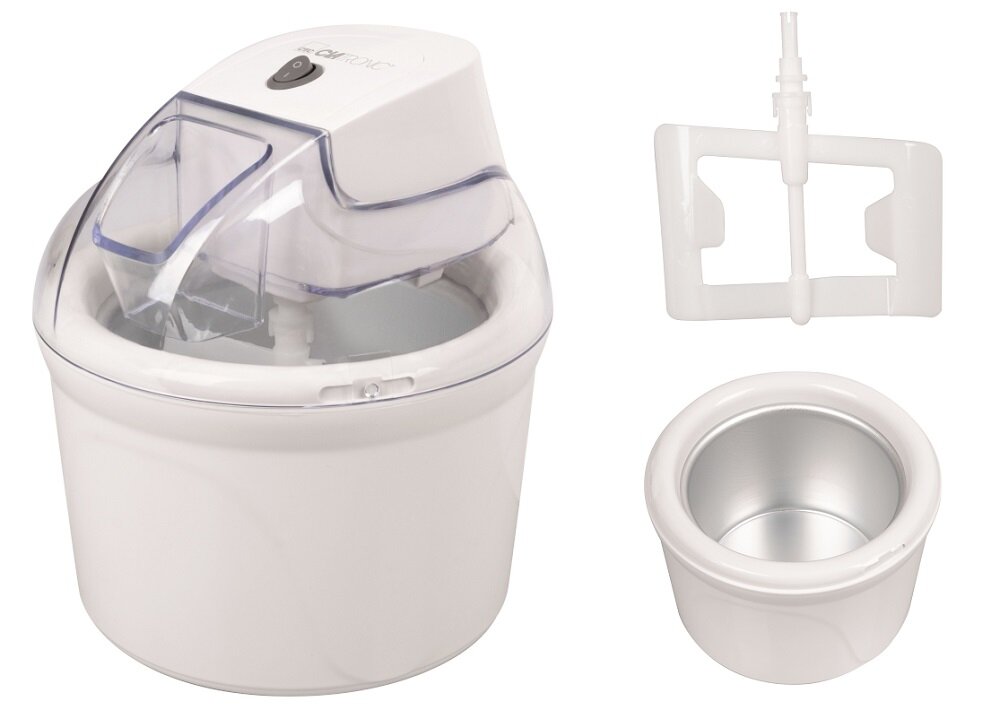 Maszynka do lodów CLATRONIC ICM 3764 zestaw koncowka mieszajaca miska dokumentacja