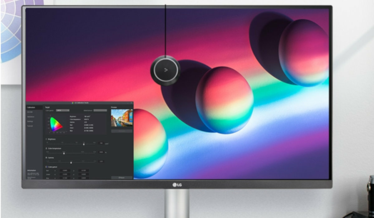 LG 27UP850-W woda