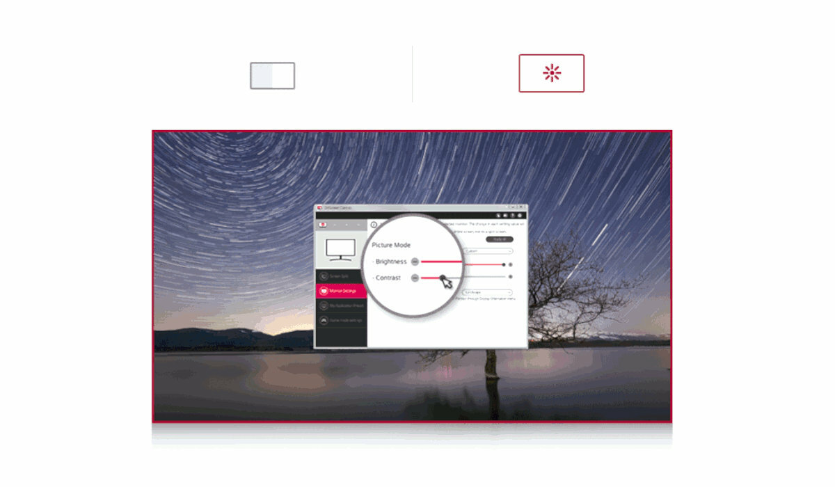 LG 24MP60G-B gwiazdy