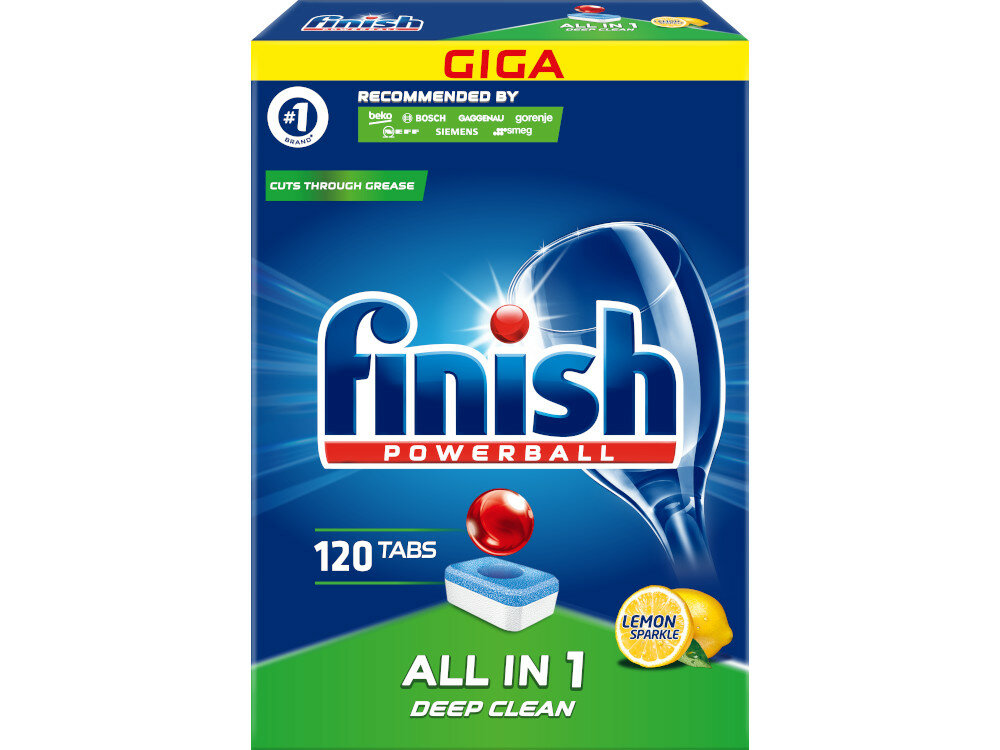 KAPSUŁKI DO ZMYWARK FINISH QUANTUM ULTIMATE 50 REGULARNE (TUBA)