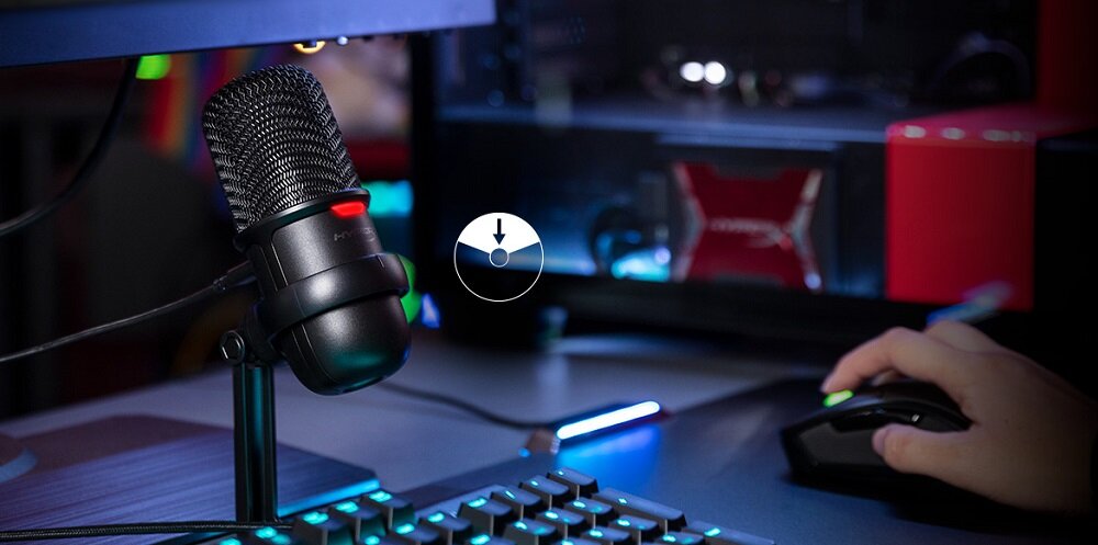 Mikrofon HYPERX Solocast - Standardowy port