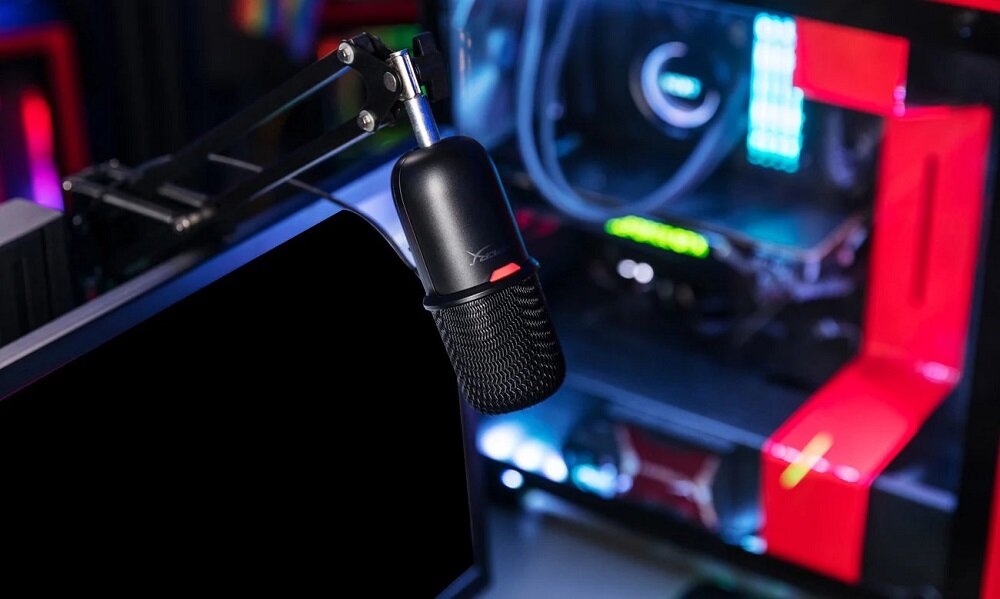 Mikrofon HYPERX Solocast - nagrywanie