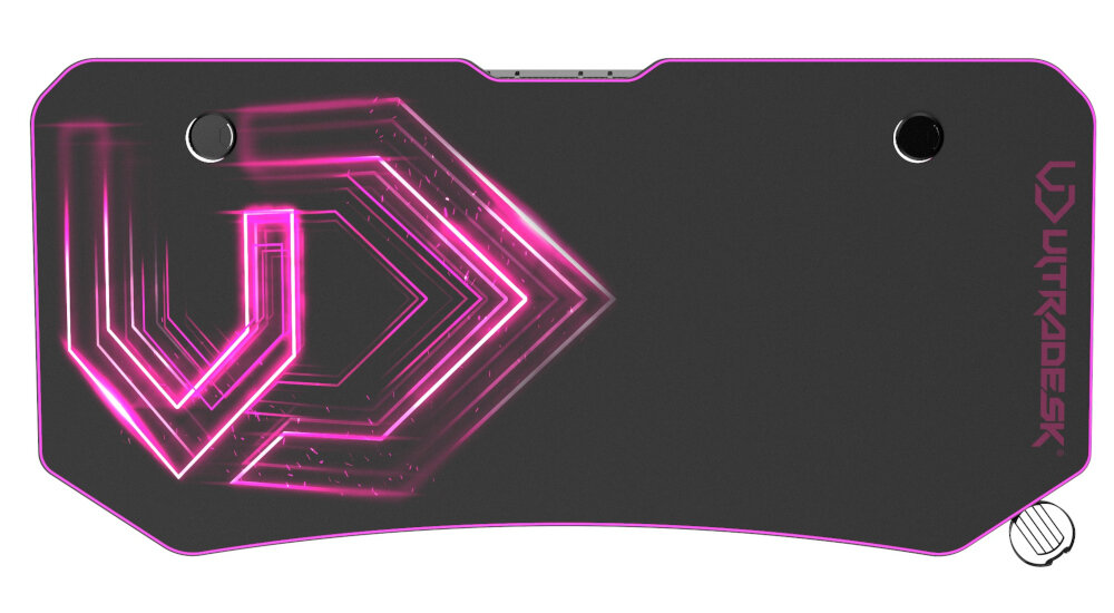 Biurko ULTRADESK Frag XXL wymiary niezbędne urządzenia