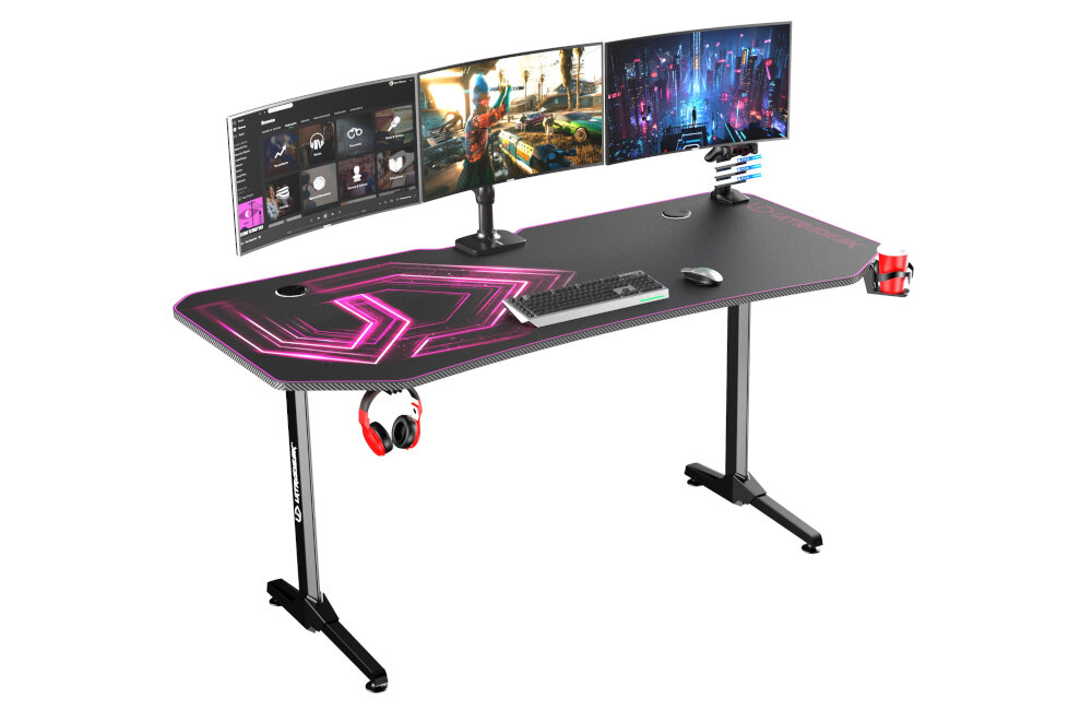 Biurko ULTRADESK Frag XXL dla graczy wytrzymałość