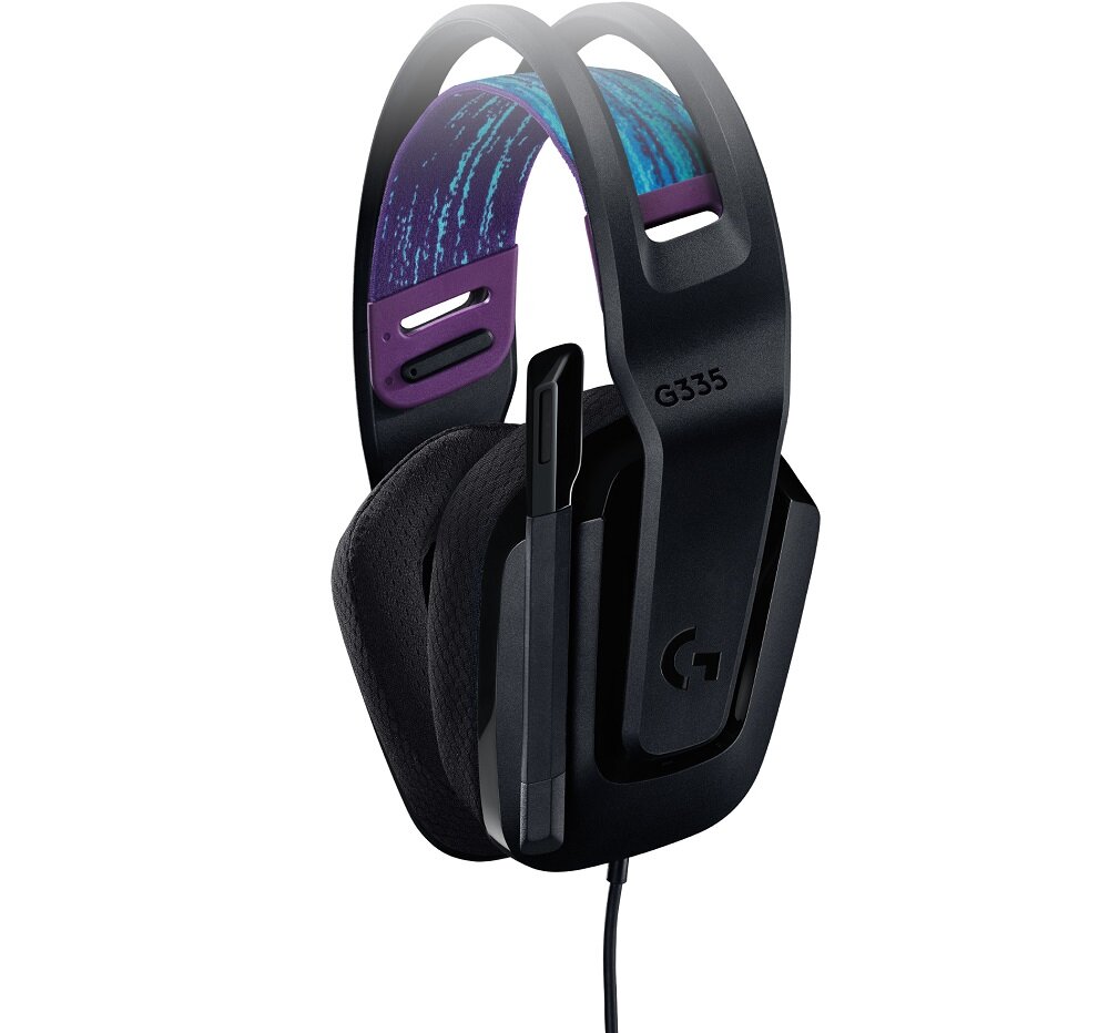 Słuchawki LOGITECH G335 Czarne - wysoka wydajnosc