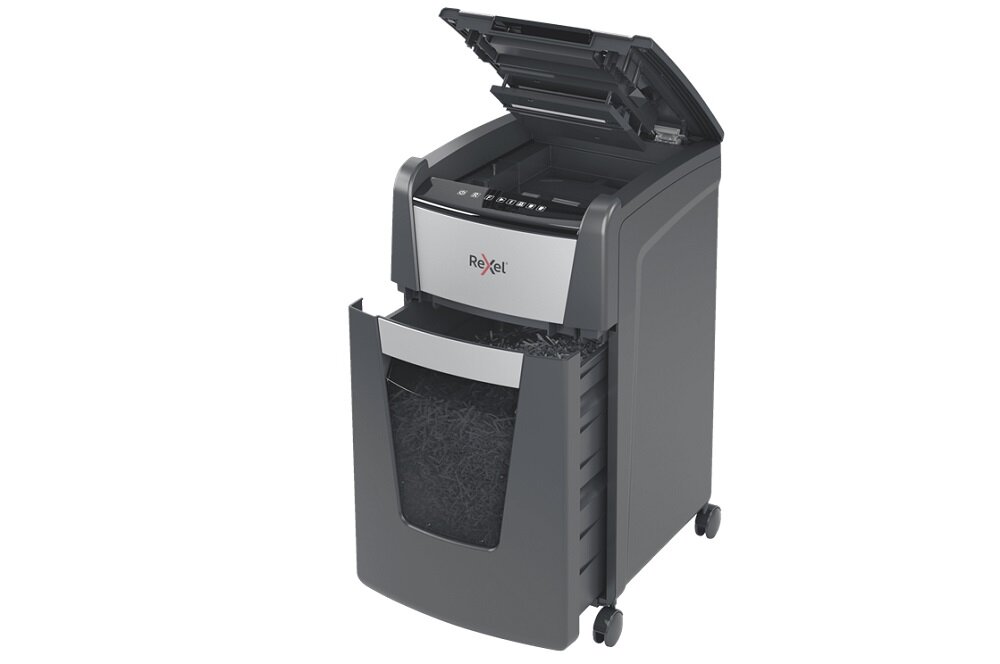 Niszczarka REXEL Optimum AutoFeed 225X - Pojemny kosz